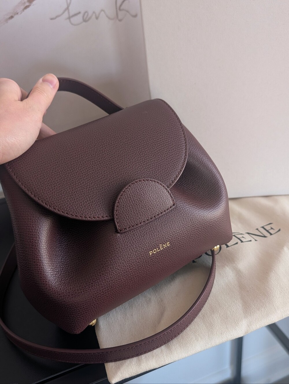 Polene Un Nano - Burgundy